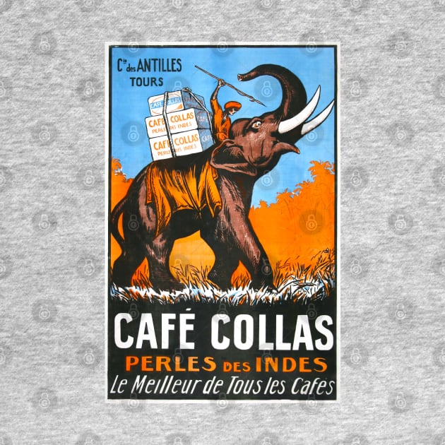 Vintage Travel - Cafe Collas by Culturio